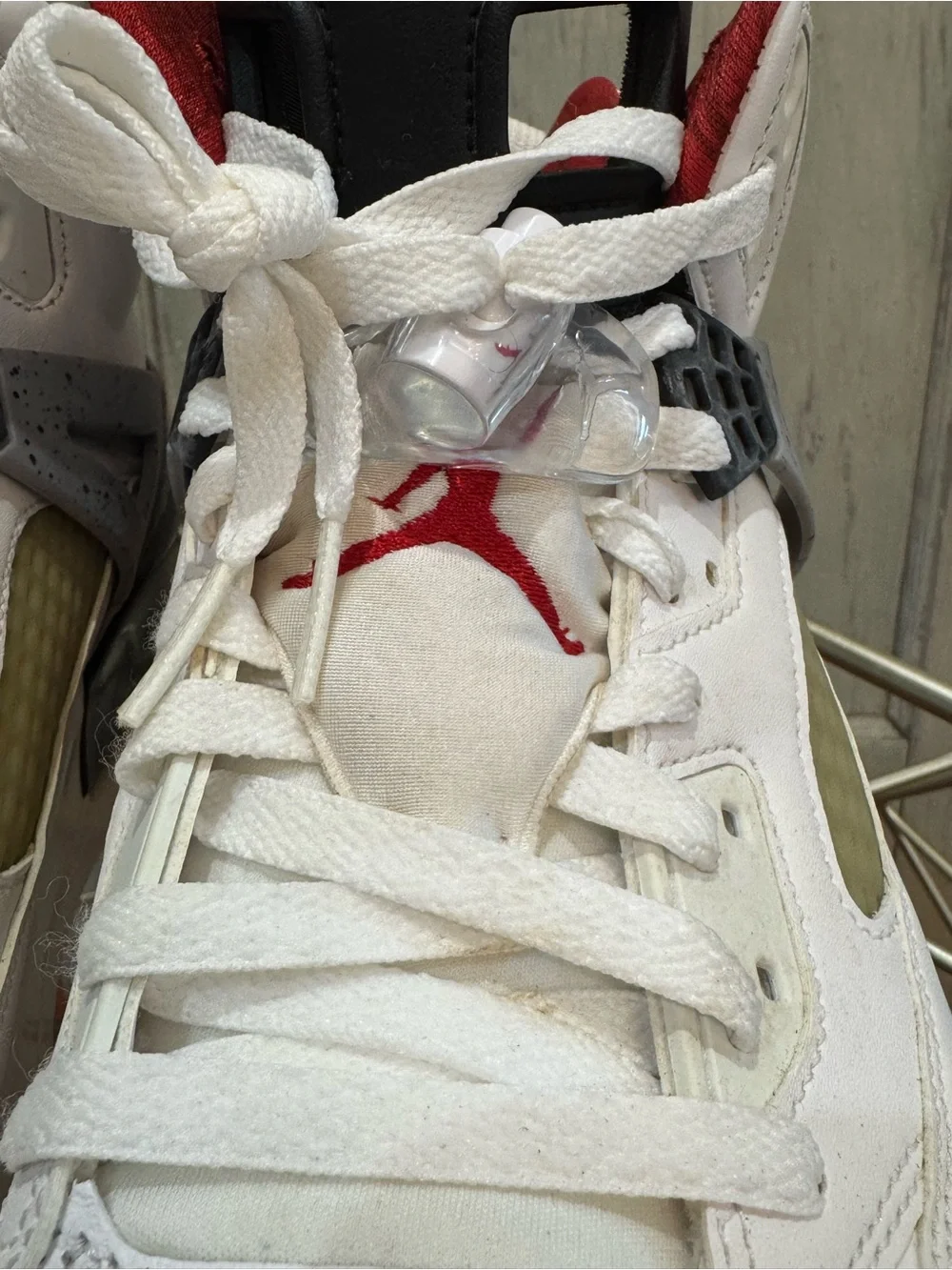 NIKE AIR JORDAN SPIZIKE WHITE CEMENT SIZE 11